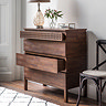 image of 4 drawer chest with drawers open