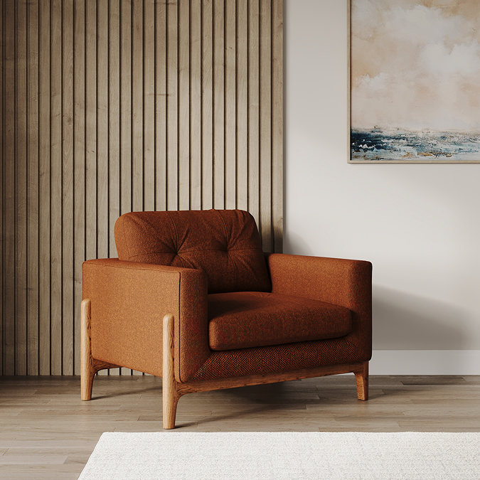 Samlesbury Varenna Armchair - Mandarin