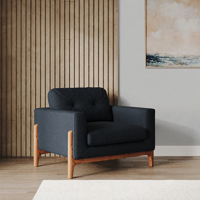 Samlesbury Varenna Armchair - Midnight