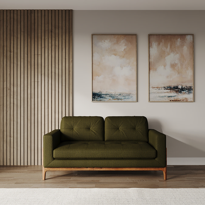 Samlesbury Varenna Medium Sofa - Forest