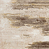 close up image on brown marble effect rug