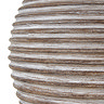 Saturn Table Lamp with Linen Shade texture image