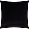 back image of square savoy cushion with plain velvet reverse