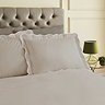 Scallop Edge Duvet Cover Set - Natural carousel image