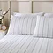 Scallop Floral Reversible 200TC Duvet Cover Set - Green carousel image