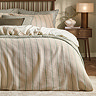 Selby Waffle Duvet Cover Set Bay Green and Natural