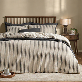 Selby Waffle duvet cover set