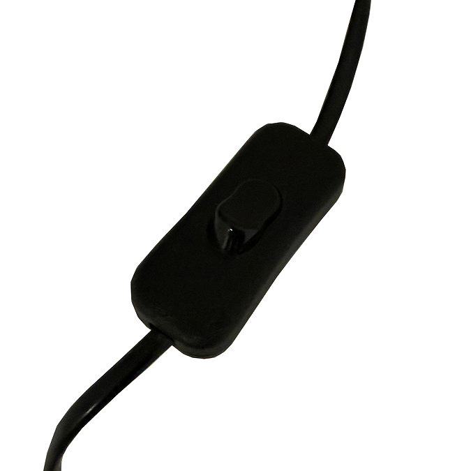 Sepia Shadow Squat Table lamp in brown switch image