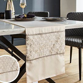 Sequin L Table runner