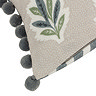 Sessile Leaf Flax Feather Cushion close up image