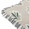 Sessile Leaf Flax Feather Cushion close up image
