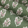 Sessile Leaf Leaf Green Pencil Pleat Curtains close up texture image