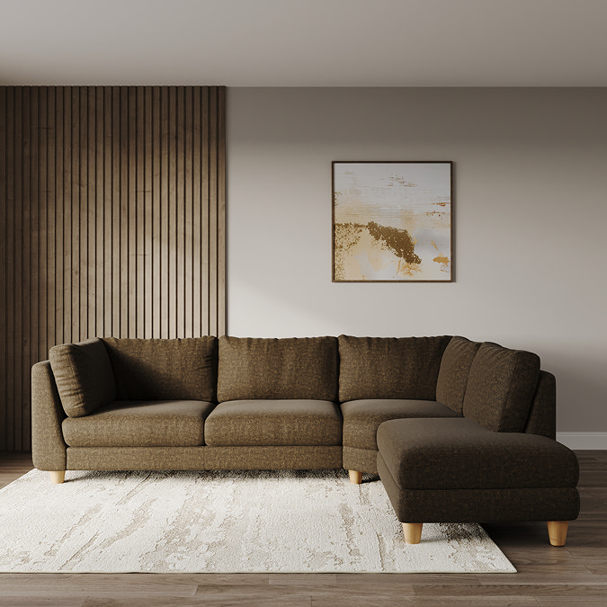 Sherbourne Calabria Left Corner Sofa - Tawny