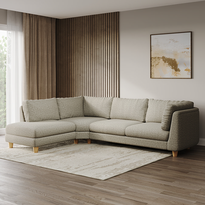 Sherbourne Calabria Right Corner Sofa - Creme
