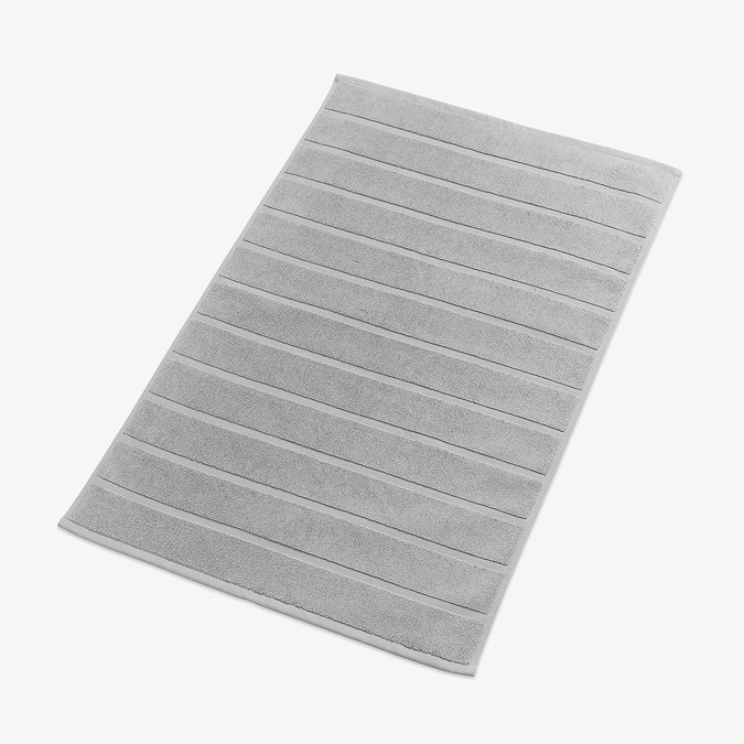 signum dover grey bath mat