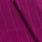 close up on colour and texture of plum bath mat