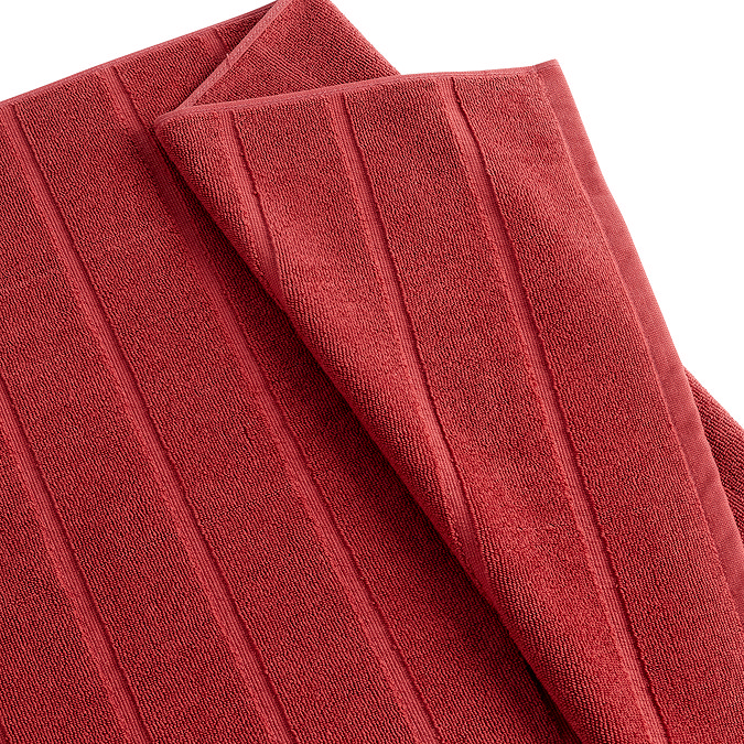 Signum bath mat in rouge