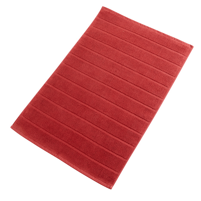 Signum bath mat in rouge