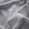 close up on texture of light grey towel