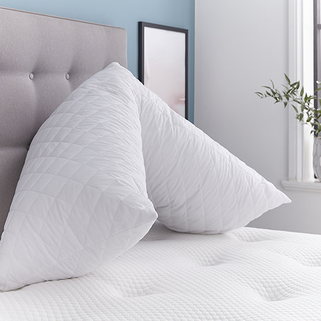 image of body support pillow on mattress