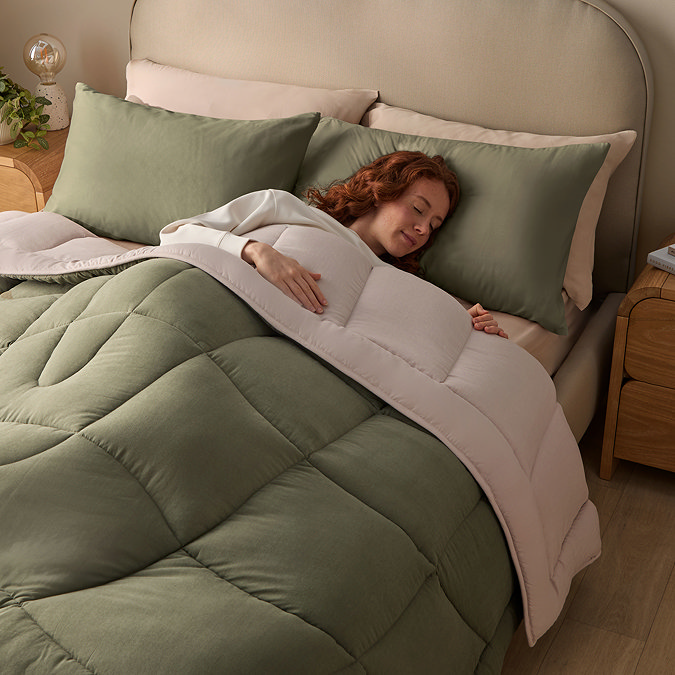 coverless duvet on bed lifestyle image 5