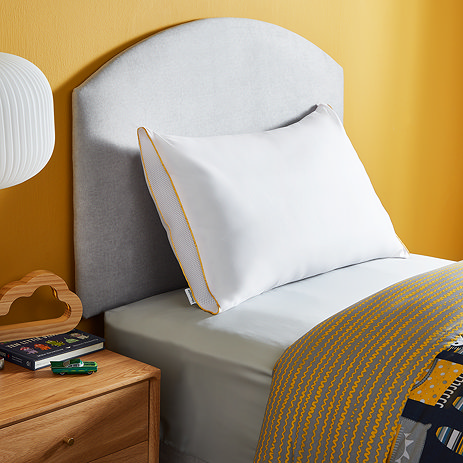 Healthy Growth Pillow on bed image 1