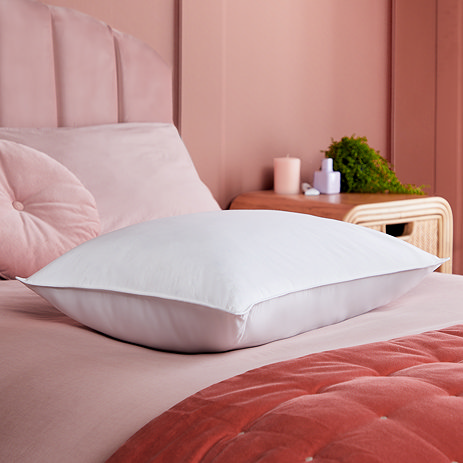 Hungarian Goose Pillow on bed image 1
