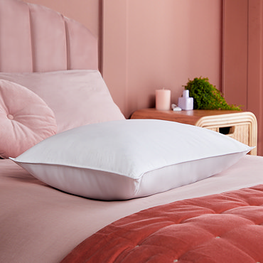 Hungarian Goose Pillow on bed image 2