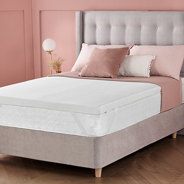 impress topper on bed image 1