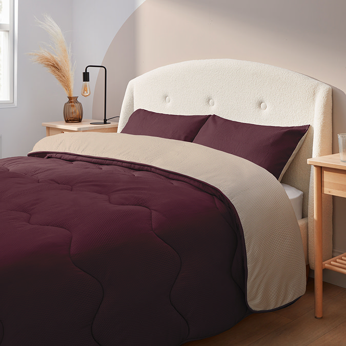 Coverless duvet on bed image  6