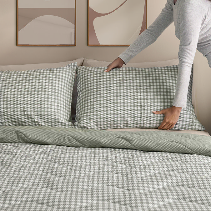 Summer Breeze 2.5 Tog Coverless (Sage Gingham)