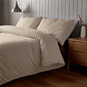 Supersoft Duvet Cover Set in Natural on bed image 2