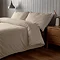 Supersoft Duvet Cover Set in Natural on bed image 2