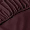 Supersoft Fitted Sheet in berry close up on bed image 4