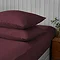 Supersoft Pillowcases in berry on bed image 2