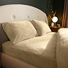 Teddy Fleece natural fitted sheet