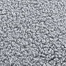 Teddy Fleece Fitted Sheet in silver close up of texture image 3
