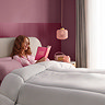 Silentnight Ultrabounce 13.5 Tog Duvet on bed Lifestyle image 4