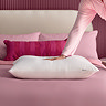 Silentnight Ultrabounce Pillow Pair on bed Lifestyle image 2