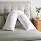 V Shaped Pillow on bed image 1