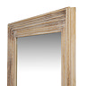 Sirolo Washed Wood mirror stock image close up