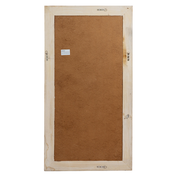 Sirolo Washed Wood mirror stock image reverse