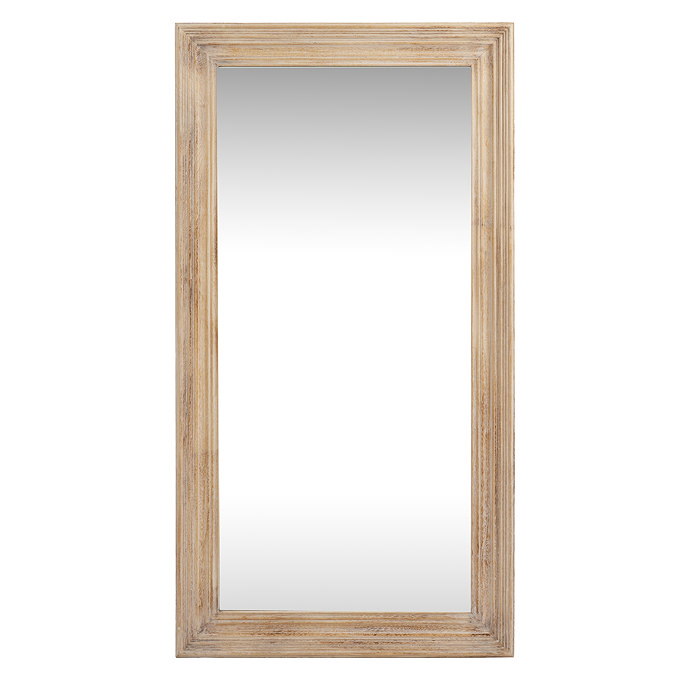 Sirolo Washed Wood mirror stock image