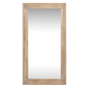 Sirolo Washed Wood mirror stock image close up