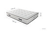 line dimensions image for harmony double mattress