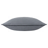 slub cotton 50x50cm feather cushion in Denim