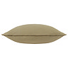 Slub Cotton 50x50cm feather cushion moss