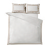 Mono panel duvet cover set in natural product image 5