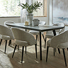Soham grey dining table