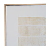Sola Textured Line Canvas in frame